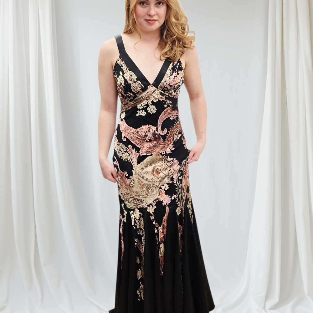 Sue Wong Silk Evening Gown - Picture 4 of 4